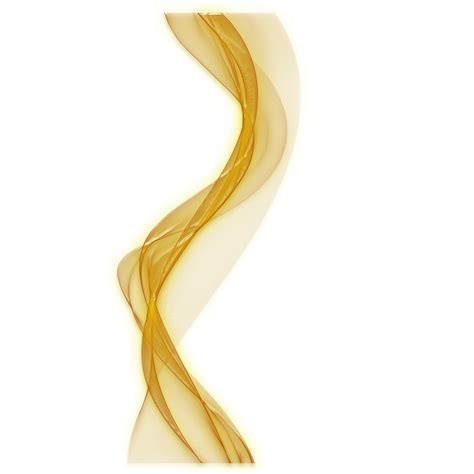 Abstract Gold Wave Border Presentation Background