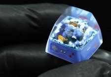 Buy 2022 Artisan Handmade Pokemon Blastoise Resin Keycaps For Cherry MX ...