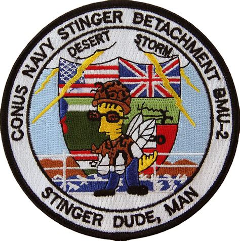 Beachmaster Unit 2 Conus Stinger Detachment Patch Full Color : Amazon ...