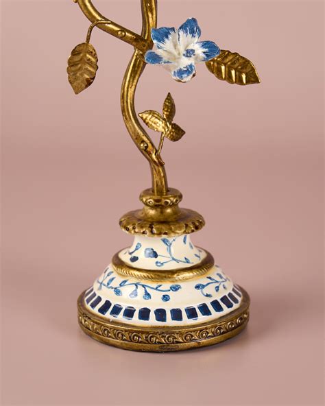 Azure glow bird candle holder – MIA CARA