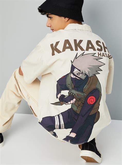 Buy Boys Kakashi Back Print Resort Shirt Online at just Rs. 699.0 ...