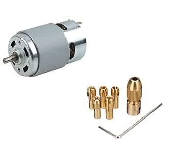 RS 775 Motor 12V 24V DC High 7000 RPM Torque Brushed Motor And 5mm ...