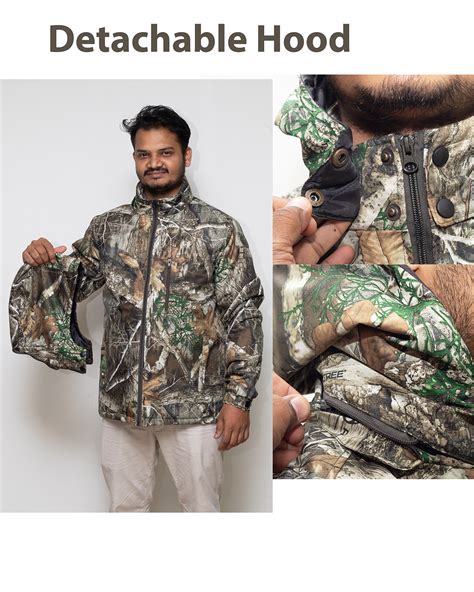Winter Jacket- Detachable Hood- Full Sleeves- New Camo – WildRoar.in
