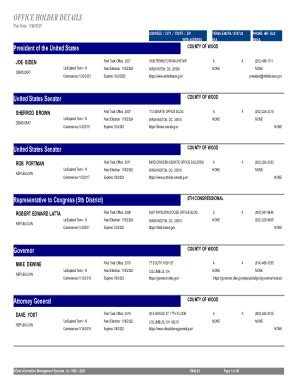 Fillable Online OFFICE HOLDER DETAILS - co.wood.oh.us Fax Email Print ...