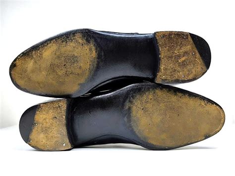 ★定価160万円超・極上品★ ジョンロブ・ロンドン ビスポーク 極上フルブローグローファー ブラック サイズ6E相当 ロイヤルワラント3つ ...