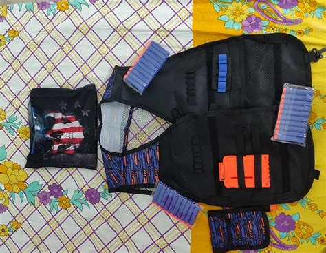 PATPAT® Tactical Vest Kit for Kids, Nerf Gun Gear for Boys Girls, Nerf ...