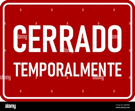 Open Closed Sign Spanish