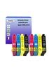 Cartouche d'encre T3AZUR 8 cartouches d'encre compatibles pour Epson ...