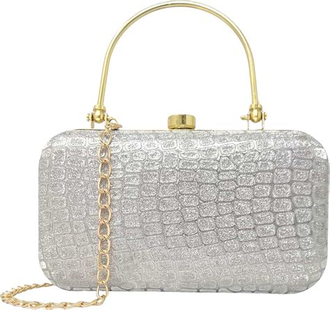Amazon.in: Silver - Women's Clutches / Handbags, Purses & Clutches ...