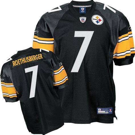 Amazon.com : Reebok Pittsburgh Steelers Ben Roethlisberger Authentic ...