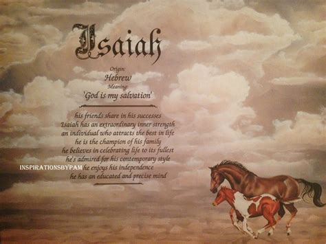 Isaiah Name Meaning