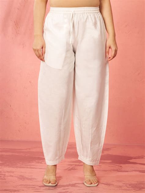 White Afghani Salwar Cotton Women | Vastramay – vastramay