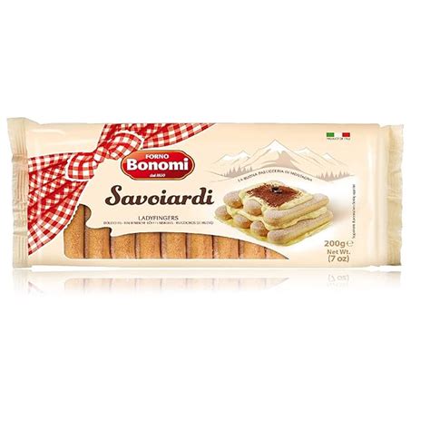 Forno Bonomi Savoiardi LadyFingers, Italian Biscuits, 7 oz / 200 g ...