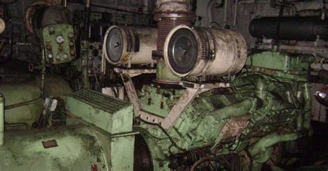 Used Second Hand Cummins KTA 38 Generator for Sale | Ship Machinery ...