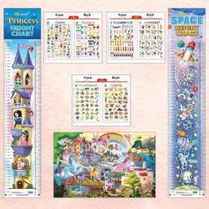 GIANT UNICORN COLOURING POSTER, 2 IN 1 ALPHABET AND NUMBER 1-10, 2 IN 1 ...