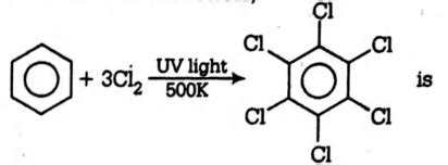 The chemical reaction
