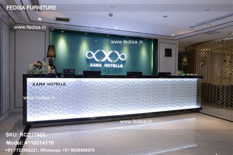 Receptionist Table Price At The Reception Desk White Laminate Reception ...