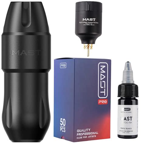 Buy Mast Tour Pro Plus Tattoo Pen Kit Wireless Tattoo Battery Power ...