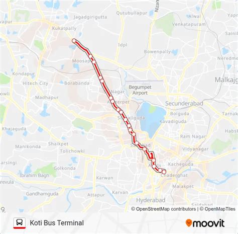 185 Route: Schedules, Stops & Maps - Koti Bus Terminal (Updated)
