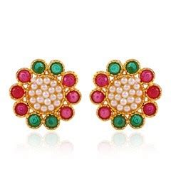 Look sophisticated & polished in these pretty pearl cluster earrings ...