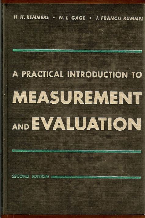Practical Introduction to Measurement and Evaluation : Remmers, Hermann ...