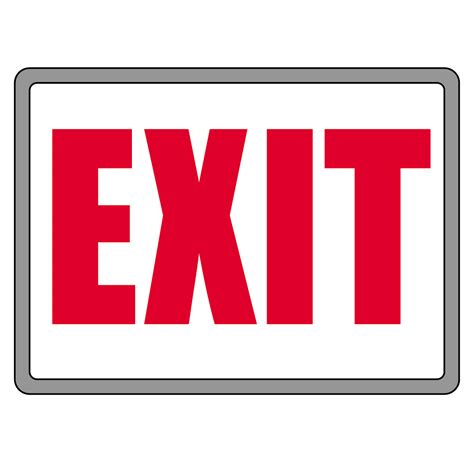 Free Exit Sign Clipart, Download Free Exit Sign Clipart png images ...