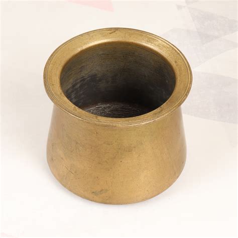 Buy Vintage Brass Panchpatra Pot online | IndianShelf
