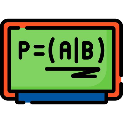 Teorema de bayes - ícones de educação grátis