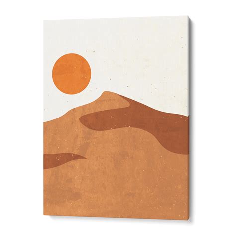 Burnt Orange Desert Wall Art Print. Sunset Wall Art – Nook At You