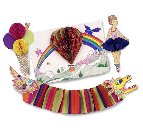 Buy Funskool Handycrafts Paper Fantastic DIY Paper Art Activity Kit for ...