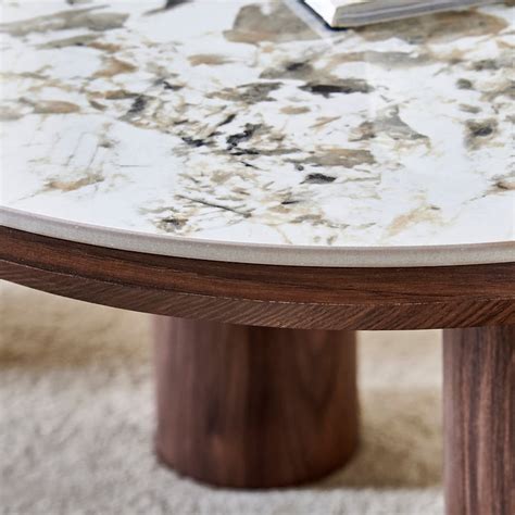 Buy Jacy Ceramic Top Coffee Table - White from Home Centre at just INR ...