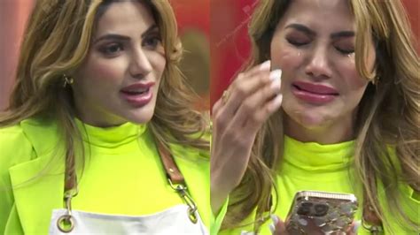 Celebrity MasterChef: Nikki Tamboli Breaks Down In Tears After Speaking ...