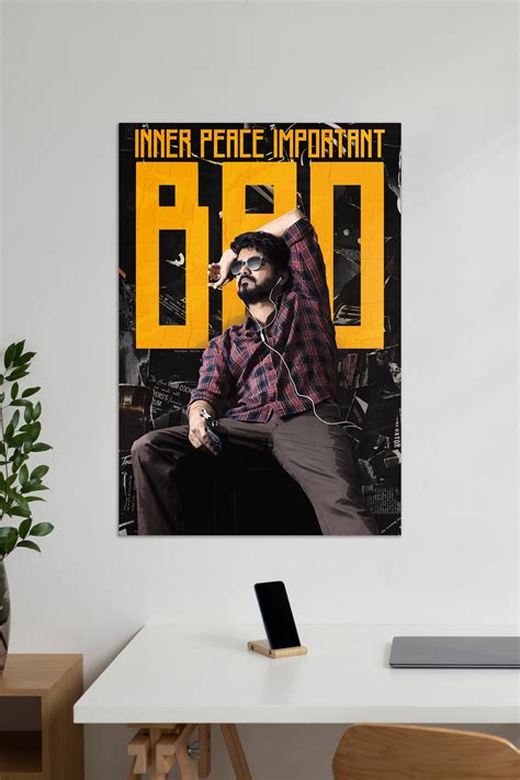 Inner Peace Important BRO X JD | Kollywood | Movie Posters – Posterized