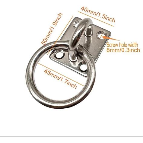 MANNIFEN 304 Stainless Steel Wall Mount Ceiling Hook Heavy India | Ubuy