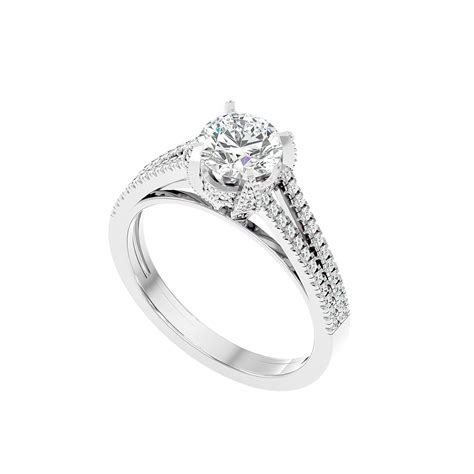 Buy Oziv Moissanite Engagement Ring for Women | Cutiefy