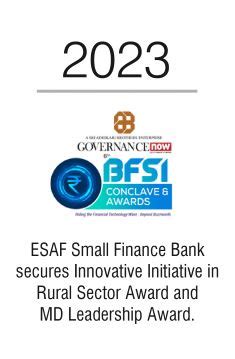 Awards – ESAF Small Finance Bank