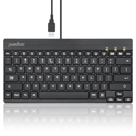 Amazon.in: Buy Perixx PERIBOARD-326 Wired Mini Backlit USB Keyboard ...