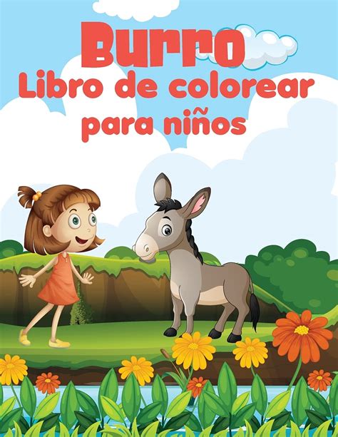 Buy Burro libro de colorear para niños: Impresionante, único y creativo ...
