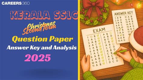 Kerala SSLC Christmas Exam Question Paper 2025-26, Download Class 10 ...