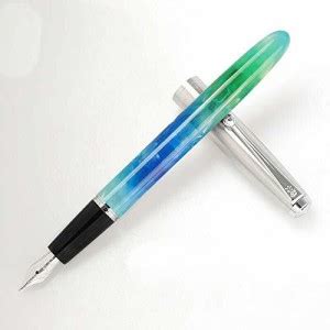 Gold Leaf 51 Acrylic Sky Blue Fountain Pen - Buy Gold Leaf 51 Acrylic ...
