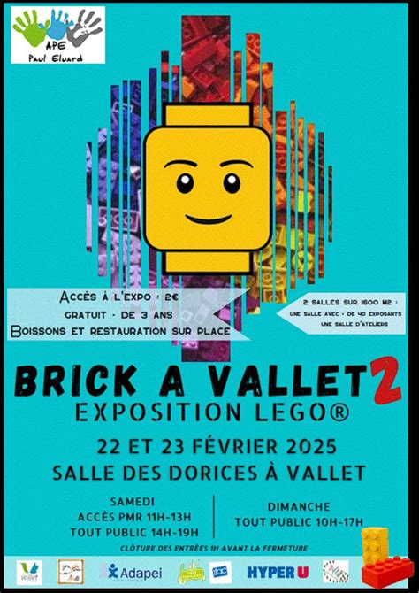 EXPOSITION LEGO A VALLET LE 22 ET 23 FEVRIER 2025, Vallet, Le Landreau ...