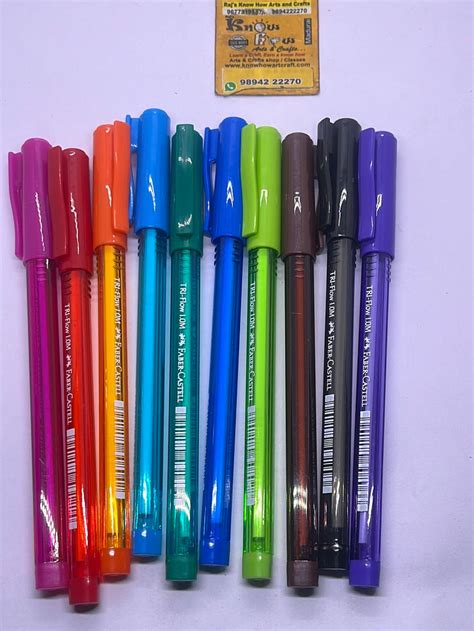 Faber castell bright colours for Ballpoint pens – KnowHowArtCraft