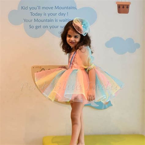 Mini Unicorn Birthday Party Dress