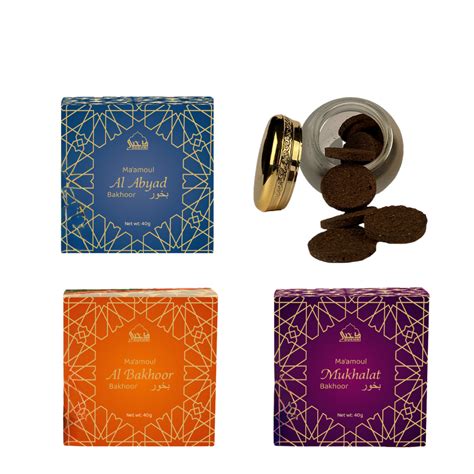 Maamoul Al Abyad, Maamoul Al Mukhalat & Maamoul Al Bakhoor | Premium ...