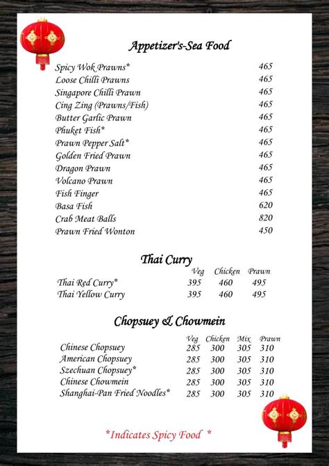 Menu at Kim Ling Specialty Chinese Restaurant, Chennai, AC -2
