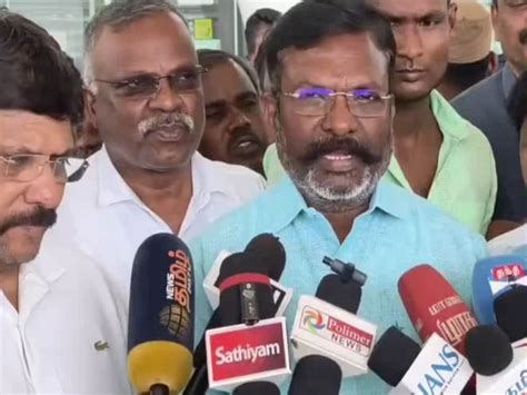 DMK likely to return to power, says VCK President Thol. Thirumavalavan