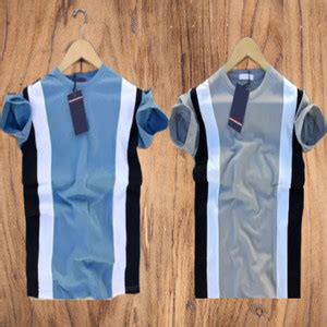 KASPY Colorblock Men Round Neck Blue, Grey T-Shirt - Buy KASPY ...