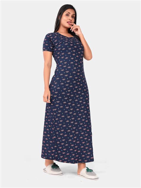 NAVY BLUE FULL NIGHTY – Sweet Moon