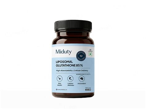 Buy Miduty Liposomal Glutathione 85% Capsule Online at Best Price ...