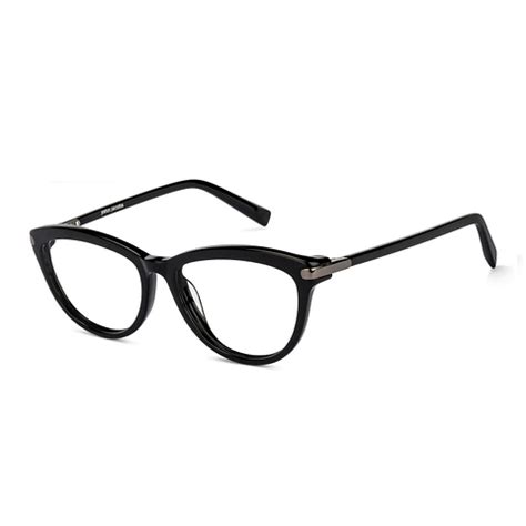 Buy Blue Block Phone & Computer Glasses: Black Full Rim Cat Eye John ...